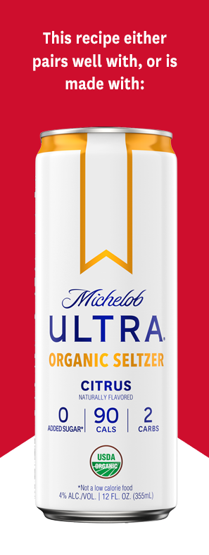 The can of beverage that pairs with this recipe